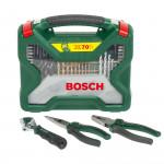 BOSCH  Geanta cu 70 de accesorii X-Line