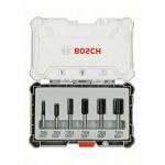 BOSCH  Set 6 freze HM tija 6 mm