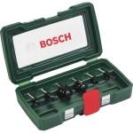 BOSCH  Set 6 freze HM tija 8 mm