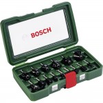 BOSCH  Set 15 freze HM tija 8 mm