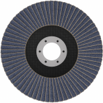 BOSCH  Disc evantai cu degajare X451, pentru metal, aluminiu, inox si lemn, 125 mm, R80
