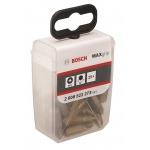 BOSCH  Set 25 biti Max Grip 25 mm, PH2 in cutie Tic-Tac