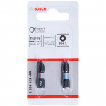 BOSCH  Set 2 biti Impact Control 25 mm, PH3