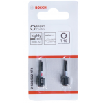 BOSCH  Set 2 biti Impact Control 25 mm, T10