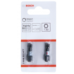 BOSCH  Set 2 biti Impact Control 25 mm, T30