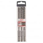 BOSCH  Set 3 burghie SDS-PLUS-7X, 6/8/10 mm