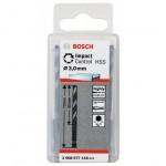 BOSCH  Set 10 burghie metal HSS-Impact tip bit 3 mm