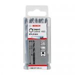 BOSCH  Set 10 burghie metal HSS-Impact tip bit 4.2 mm