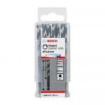 BOSCH  Set 10 burghie metal HSS-Impact tip bit 5 mm