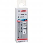 BOSCH  Set 10 burghie metal HSS PointTeQ 1 mm