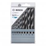 BOSCH  Caseta 10 burghie metal HSS PointTeQ 1-10 mm