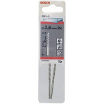 BOSCH  Set 2 burghie metal HSS-G 2.6x30x57 mm