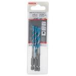 BOSCH  Set 3 burghie MultiConstruction 5/6/8 mm tip bit 1/4