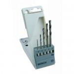 BOSCH  Caseta 5 burghie lemn 2/3/4/5/6 tip bit 1/4