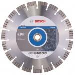 BOSCH  Disc diamantat granit/piatra 300x20/25.4 BEST