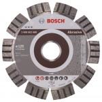 BOSCH  Disc diamantat materiale abrazive 125 BEST