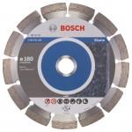 BOSCH  Set 10 discuri diamantate granit/piatra 180 PROFESSIONAL