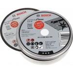 BOSCH  Set 10 discuri taiere inox 115x1 mm in cutie metalica