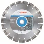 BOSCH  Disc diamantat granit/piatra 300x25.4 BEST