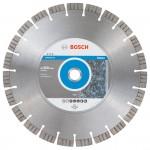 BOSCH  Disc diamantat granit/piatra 350x25.4 BEST