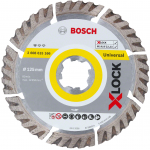 BOSCH  Disc diamantat univarsal 125 STANDARD cu X-LOCK