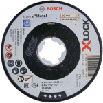 BOSCH  Set 25 discuri taiere metal 115x1.6 mm cu X-LOCK