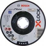 BOSCH  Set 25 discuri taiere metal 125x1.6 mm cu X-LOCK