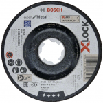 BOSCH  Set 10 discuri slefuire metal 115x6 mm cu X-LOCK