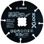 BOSCH  Disc taiere cu carbura metalica Multi Wheel 115 mm cu X-LOCK