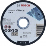 BOSCH  Set 50 discuri taiere metal Standard for Metal straight cutting 115x1 mm