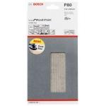 BOSCH  Set 10 foi (slefuire fara praf) 115x230 mm, R80