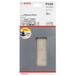 BOSCH  Set 10 foi (slefuire fara praf) 115x230 mm, R150