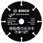 BOSCH  Disc de taiere carbura metalica Carbide Multi Wheel 76x1 mm pentru GWS 12V-76