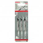BOSCH T101D Set 3 panze Clean for Wood 100 mm