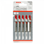 BOSCH T101A Set 5 panze Clean for PVC 100 mm