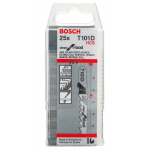 BOSCH T101D Set 25 panze Clean for Wood 100 mm