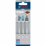 BOSCH T101BF Set 3 panze Clean for Hard Wood 100 mm