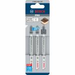 BOSCH T101BRF Set 3 panze Clean for Hard Wood 100 mm