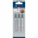BOSCH  Set 3 panze Laminate mixte