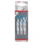 BOSCH T118GFS Set 3 panze Basic for Inox 83 mm