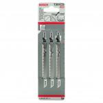 BOSCH T301CD Set 3 panze Clean for Wood 117 mm