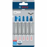 BOSCH T121BFC Set 5 panze PRO Metal thick (metal gros) 92 mm