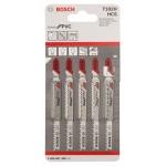 BOSCH T102H Set 5 panze Clean for PVC 100 mm