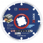 BOSCH  Disc diamantat EXPERT Metal Wheel 115 mm cu X-LOCK