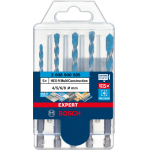 BOSCH  Set 5 burghie EXPERT MultiConstruction 4/5/6/6/8 mm