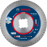 BOSCH  Disc diamantat EXPERT HardCeramic 125 mm cu X-LOCK