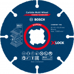BOSCH  Disc taiere EXPERT Carbide Multi Wheel 115 mm cu X-LOCK
