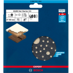 BOSCH  Set 6 foi EXPERT (slefuire fara praf) 150 mm, mixt + Protectie taler