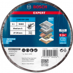 BOSCH  Set 5 pasle abrazive EXPERT 125 mm, R280