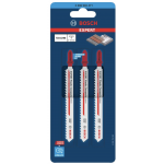 BOSCH T301CHM Set 3 panze EXPERT Plastic Composites clean 117 mm